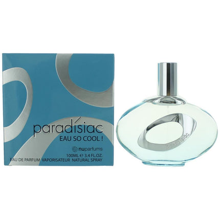 Paradisiac Eau So Cool by NuParfums, 3.4 oz Eau De Parfum Spray for Women ,