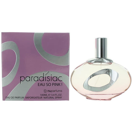 Paradisiac Eau So Pink by NuParfums, 3.4 oz Eau De Parfum Spray for Women ,