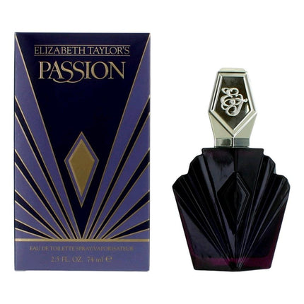 Passion by Elizabeth Taylor, 2.5 oz Eau De Toilette Spray for Women ,