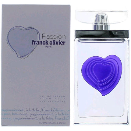 Passion by Franck Olivier, 2.5 oz Eau De Parfum Spray for Women ,