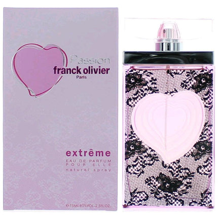 Passion Extreme by Franck Olivier, 2.5 oz Eau De Parfum Spray for Women ,