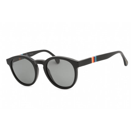 Paul Smith Men's Sunglasses - Matte Black Round Shape Frame | PSSN05652P DEELEY 004 ,