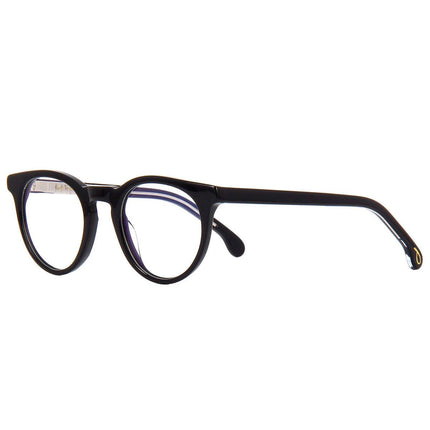 Paul Smith Unisex Eyeglasses - Archer Black Ink Acetate Frame | PSOP013V1-01-47-22-145 ,