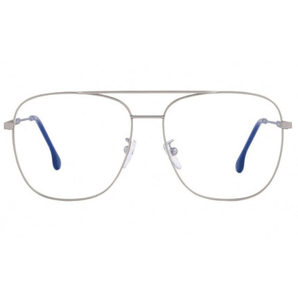 Paul Smith Unisex Eyeglasses - Avery Matte Silver Frame 58mm | PSOP007V2-03-58-15-145 ,