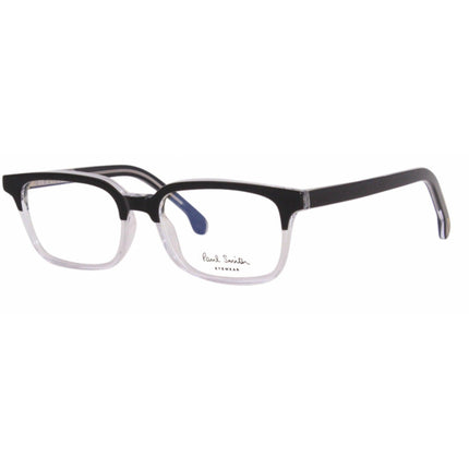 Paul Smith Unisex Eyeglasses - Black Ink On Crystal Frame | PSOP002V2 ADELAIDE V 003 ,