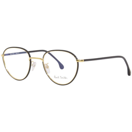 Paul Smith Unisex Eyeglasses - Black Ink/Gold Plastic Frame | PSOP003V2 ALBION V2 001 ,