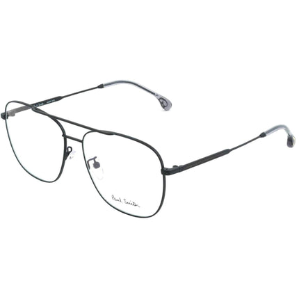 Paul Smith Unisex Eyeglasses - Matt Black Metal Pilot Frame | PSOP007V2 AVERY V2 005 ,