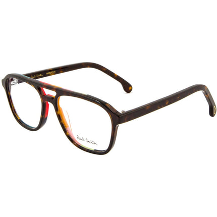 Paul Smith Unisex Eyeglasses - Turtle Artist Stripe Aviator | PSOP012V1 ALDER V1 005 ,