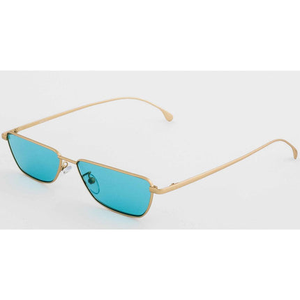 Paul Smith Unisex Sunglasses - Askew Matte Gold Metal Frame | PSSN009V1-04-56-15-145 ,