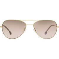 Paul Smith Unisex Sunglasses - Matt Gold Pilot Frame | PSSN006V2S ANGUS V2S 004 ,