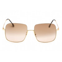 Paul Smith Women's Sunglasses - Shiny Gold Metal Square Frame | PSSN02855 CASSIDY 001 ,