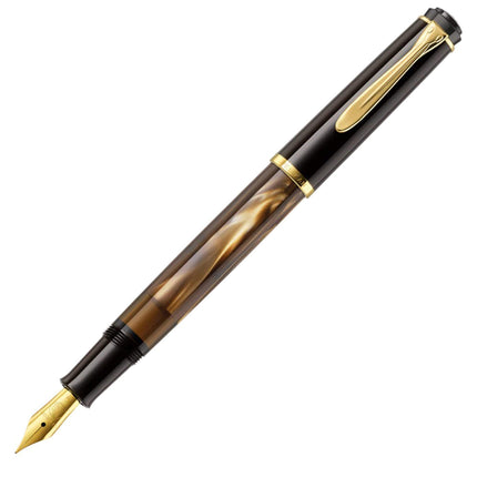 Pelikan Fountain Pen - Classic M200 Resin Brown Marbled ,