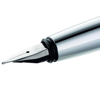 Pelikan Fountain Pen - Pura P40 Deep Green Aluminum Barrel ,