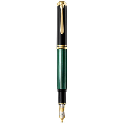 Pelikan Fountain Pen - Souveran M1000 Black-Green ,