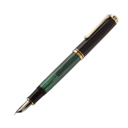 Pelikan Fountain Pen - Souveran M600, Black/Green ,