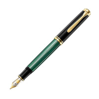Pelikan Fountain Pen - Souveran M800, Black/Green ,