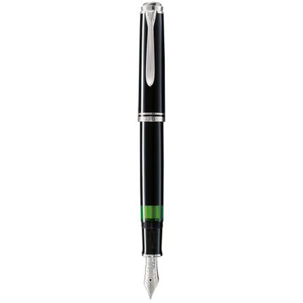 Pelikan Fountain Pen - Souveran M805 Black High-Grade Resin, Medium Nib | 925446 ,