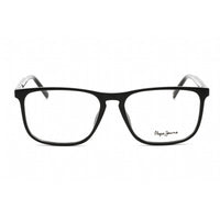 Pepe Jeans Men's Eyeglasses - Clear Lens Black Plastic Rectangular Frame | PJ3445 C1 ,