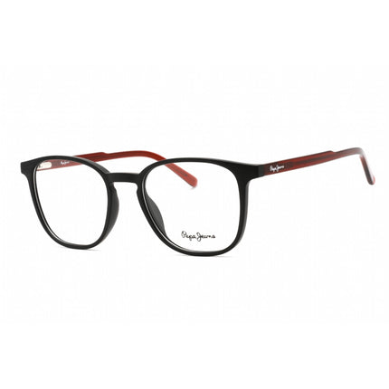 Pepe Jeans Men's Eyeglasses - Clear Lens Black Plastic Rectangular Shape | PJ3447 C1 ,