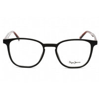 Pepe Jeans Men's Eyeglasses - Clear Lens Black Plastic Rectangular Shape | PJ3447 C1 ,