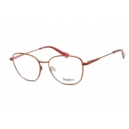 Pepe Jeans Men's Eyeglasses - Clear Lens Chrome Metal Square Shape Frame | PJ1358 C4 ,