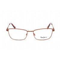 Pepe Jeans Men's Eyeglasses - Clear Lens Copper Metal Rectangular Frame | PJ1353 C4 ,