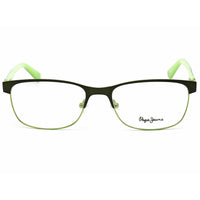 Pepe Jeans Men's Eyeglasses - Green Rectangular Metal Full-Rim Frame | PJ1194 C4 ,