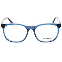 Pepe Jeans Unisex Eyeglasses - Clear Lens Blue Square Plastic Frame | PJ4048 BLUE ,