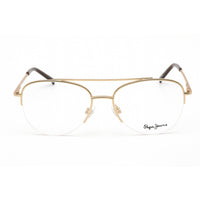 Pepe Jeans Unisex Eyeglasses - Clear Lens Gold Metal Aviator Shape Frame | PJ1323 C1 ,