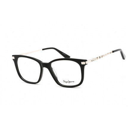 Pepe Jeans Women's Eyeglasses - Clear Demo Lens Black Plastic Square Frame | PJ3430 C1 ,