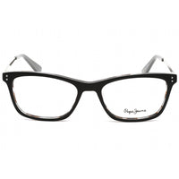 Pepe Jeans Women's Eyeglasses - Clear Demo Lens Black Rectangular Frame | PJ3407 C1 ,
