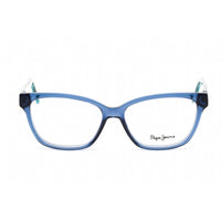 Pepe Jeans Women's Eyeglasses - Clear Lens Blue Plastic Rectangular Frame | PJ3424 C5 ,