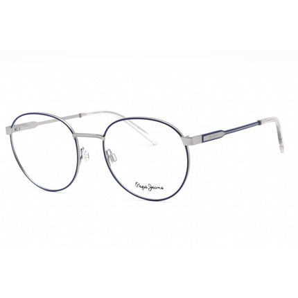Pepe Jeans Women's Eyeglasses - Clear Lens Grey Metal Round Shape Frame | PJ1396 C1 ,