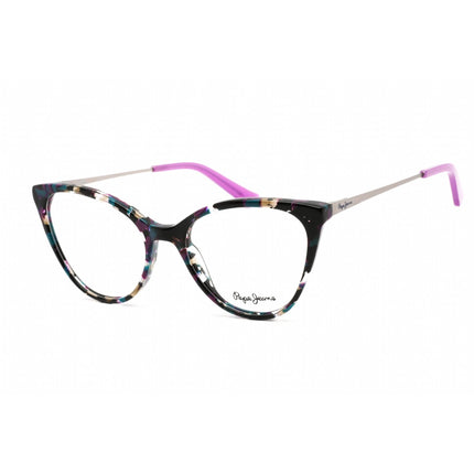 Pepe Jeans Women's Eyeglasses - Clear Lens Purple Plastic Cat Eye Frame | PJ3360 C4 ,