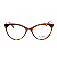 Pepe Jeans Women's Eyeglasses - Clear Lens Tortoise Plastic Cat Eye Frame | PJ3398 C2 ,