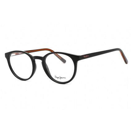 Pepe Jeans Women's Eyeglasses - Full Rim Black Plastic Round Shape Frame | PJ3428 C1 ,