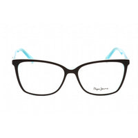 Pepe Jeans Women's Eyeglasses - Full Rim Brown Plastic Rectangular | PJ3373 LAYLA C2 ,