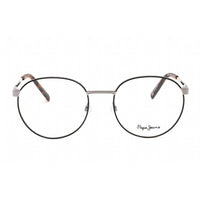 Pepe Jeans Women's Eyeglasses - Full Rim Grey Black Metal Oval Frame | PJ1396 C2 ,