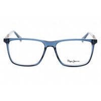 Pepe Jeans Women's Eyeglasses - Full Rim Navy Plastic Rectangular Frame | PJ3364 C3 ,