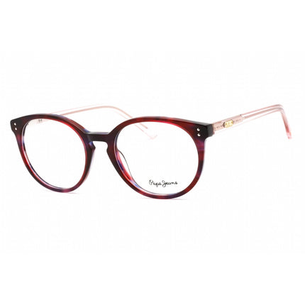 Pepe Jeans Women's Eyeglasses - Full Rim Shiny Red Havana Plastic Frame | PJ3475 C6 ,
