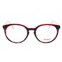 Pepe Jeans Women's Eyeglasses - Full Rim Shiny Red Havana Plastic Frame | PJ3475 C6 ,