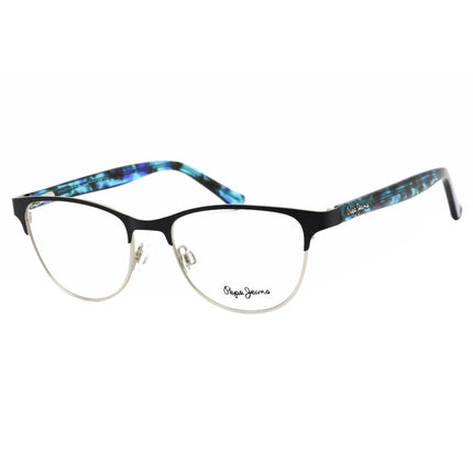 Pepe Jeans Women's Eyeglasses - Navy Cat-Eye Metal Full-Rim Frame | PJ1273 C3 ,
