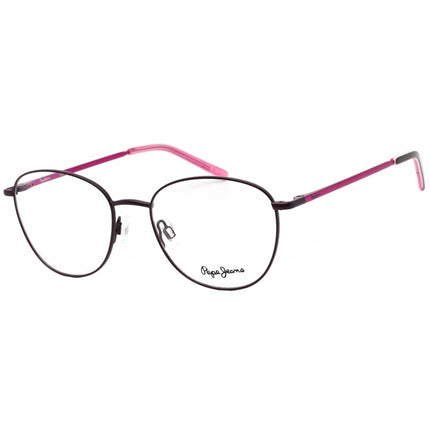 Pepe Jeans Women's Eyeglasses - Purple Oval Full-Rim Metal Frame | PJ1303 C# ,