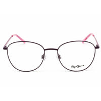 Pepe Jeans Women's Eyeglasses - Purple Oval Full-Rim Metal Frame | PJ1303 C# ,