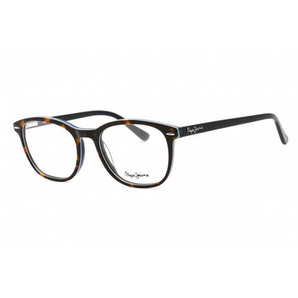 Pepe Jeans Women's Eyeglasses - Tortoise Blue Plastic Rectangular Frame | PJ3282 C2 ,