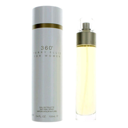 Perry Ellis 360' by Perry Ellis, 3.3 oz Eau De Toilette Spray for Women ,