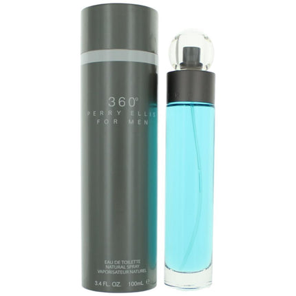 Perry Ellis 360' by Perry Ellis, 3.4 oz Eau De Toilette Spray for Men ,