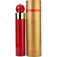 Perry Ellis 360 Red by Perry Ellis, 3.4 oz Eau De Parfum Spray for Women ,