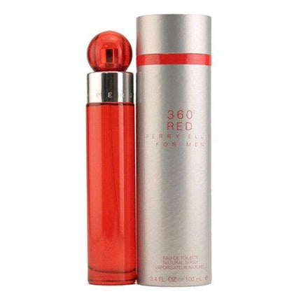 Perry Ellis 360 Red by Perry Ellis, 3.4 oz Eau De Toilette Spray for Men ,