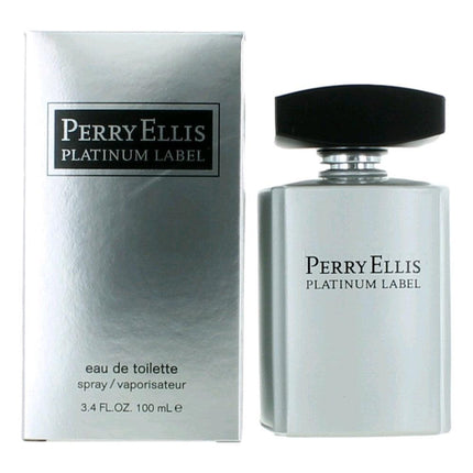 Perry Ellis Platinum Label by Perry Ellis, 3.4 oz Eau De Toilette Spray for men ,